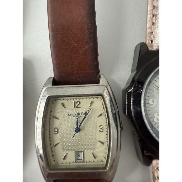 Lot of 3 Watches UNTESTED | Invicta Diamond + Kenneth Cole + Charles Raymond main image 6